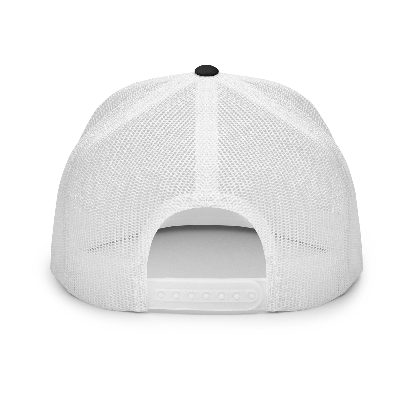 Gorra Rejilla Rodrigo Muñoz Logo Blanco