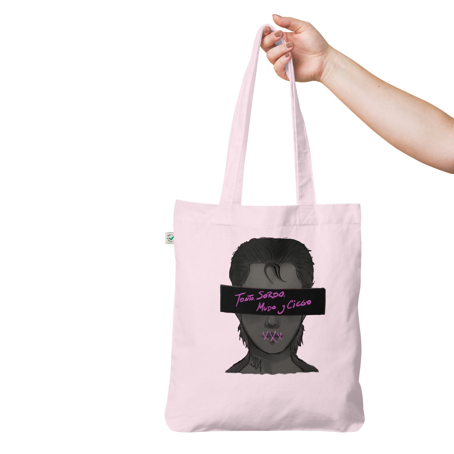 Tote bag Tonto, Sordo, Mudo y Ciego